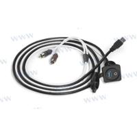 JLM-XMD-USB/3.5MM-PN - JL Audio 3,5 mm audio-aansluiting en USB-poort f