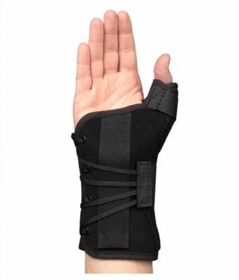 Basko Ryno Lacer Duimbrace / Polsspalk - S - Links - Zwart - Kort Basko Ryno Lacer Duimbrace / Polsspalk - S - Links - Zwart - Kort