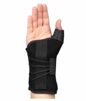 Basko Ryno Lacer Duimbrace / Polsspalk - S - Links - Zwart - Kort