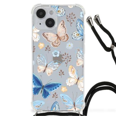 Case Anti-shock voor iPhone 14 Vlinder