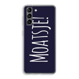 Moatsje!: Samsung Galaxy S21 Transparant Hoesje