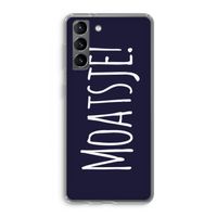 Moatsje!: Samsung Galaxy S21 Transparant Hoesje