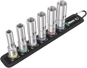 Wera Belt C - Deep 1 Doppen set, met 1/2" -aandrijving, 6-delig - 05004565001