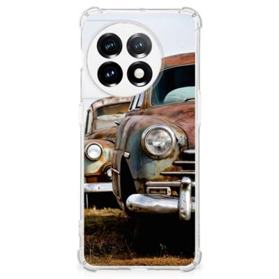 OnePlus 11 Anti-shock Hoesje met foto Vintage Auto OnePlus 11 Anti-shock Hoesje met foto Vintage Auto