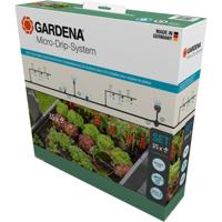 GARDENA startset voor verhoogde bloembedden en moestuinen (35 planten) druppelaar (zwart/grijs)