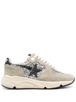 Golden Goose baskets Running Sole à paillettes - Gris