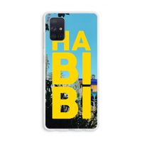 Habibi Majorelle : Galaxy A71 Transparant Hoesje