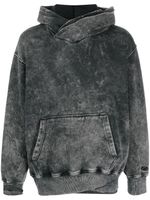 Diesel hoodie à effet usé - Gris