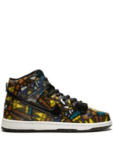 Nike x Concepts baskets montantes SB Concepts Stained Glass Special Box - Noir