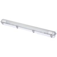 Sygonix LED-kuiplamp voor vochtige ruimte LED-buis T8 9 W Neutraalwit Grijs