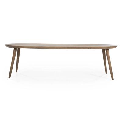 Eettafel Elijah 260x100 cm - bruin