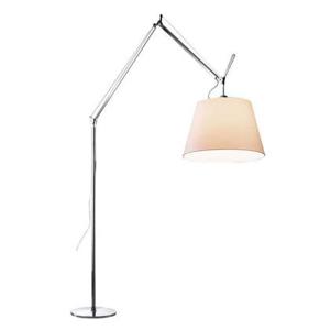 Artemide Tolomeo Mega Terra booglamp retrofit schakelaar alu perkament