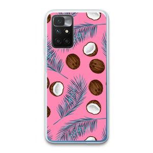 Kokosnoot roze: Xiaomi Redmi 10 Transparant Hoesje