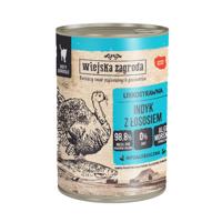 WIEJSKA ZAGRODA Turkey with salmon - nat kattenvoer - 400g
