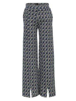 LOOXS 10sixteen winter broek meisjes - groen - jaquard