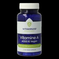 Vitamine A Retinol Acetaat 4000 IE Vegan 90 Vegetarische capsules