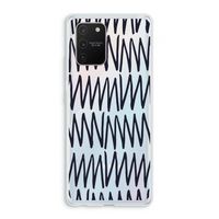 Marrakech Zigzag: Samsung Galaxy S10 Lite Transparant Hoesje