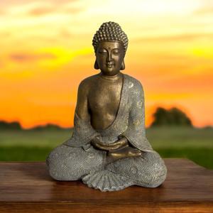 Indrukwekkende Japanse Boeddha - Nieuw binnen - Spiritueelboek.nl