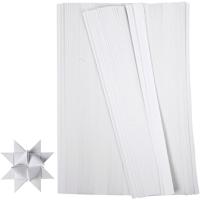 Creativ Company Vlechtstroken, l: 45 cm, b: 15 mm, d 6,5 cm, wit, 500 stroken/ 1 doos