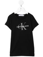 Calvin Klein Kids t-shirt à logo imprimé - Noir - thumbnail