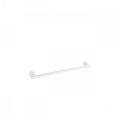 Handdoek houder Max | Wandmontage | 48 cm | Enkel houder | Wit mat