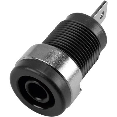 TRU COMPONENTS 6239C26EN Veiligheids-labconnector, female Bus, inbouw verticaal Stift-Ø: 4 mm Zwart 1 stuk(s) TRU COMPONENTS 6239C26EN Veiligheids-labconnector, female Bus, inbouw verticaal Stift-Ø: 4 mm Zwart 1 stuk(s)