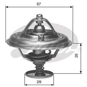 Thermostaat, koelvloeistof TH09180G1