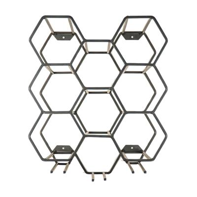 HV Wijnrek Zwart - 27x19.5x32.5cm