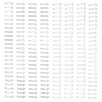 Vaessen Creative • bind easy metalen bindruggen 16mm 2:1 wit & zilver 8st.