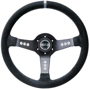 Sparco Universeel Sportstuur 'L777 Piuma' - Zwart Alcantara - Diameter 350mm SP15L800SC