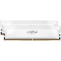 CRUCIAL DDR5 PRO RAM-geheugen - Overclocking Edition - Kit 64GB (2 x 32GB) - 6000 MT/s - CL40 - UDIMM - Wit