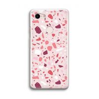 Terrazzo N°15: Google Pixel 3 Transparant Hoesje