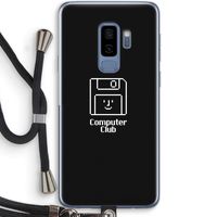 Hello: Samsung Galaxy S9 Plus Transparant Hoesje met koord