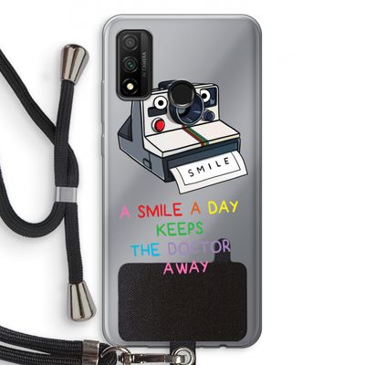 Smile: Huawei P Smart (2020) Transparant Hoesje met koord