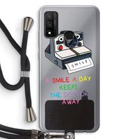 Smile: Huawei P Smart (2020) Transparant Hoesje met koord