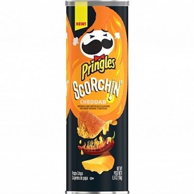 Pringles Pringles - Scorchin' Cheddar 158 Gram