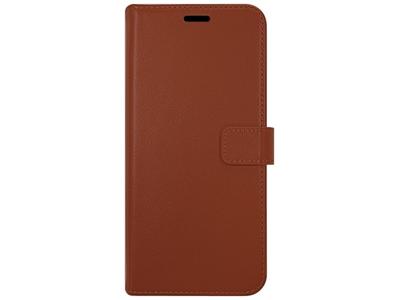 Valenta Valenta Book Case Gel Skin Apple iPhone 14 Pro Max Brown