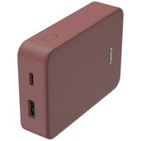 Hama Batterie Powerbank 10000 mAh Fast Charge LiPo Rood