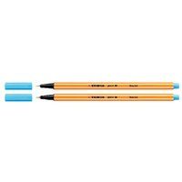 STABILO point 88, premium fineliner 0.4 mm, azuur blauw, per stuk - thumbnail