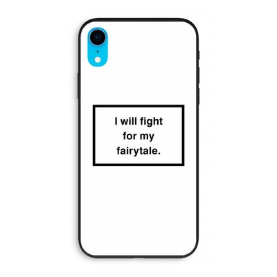 Fight for my fairytale: iPhone XR Biologisch afbreekbaar hoesje