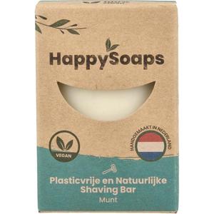 Happysoaps Shaving bar munt