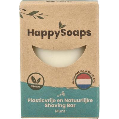 Happysoaps Shaving bar munt