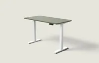 Desktronic HomeOne bureau Wit / Olijfgroen / 140x70 cm