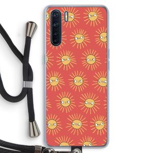 Zon: Oppo A91 Transparant Hoesje met koord