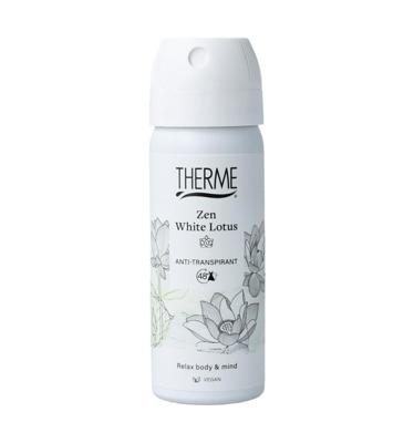 Zen white lotus anti-transpirant