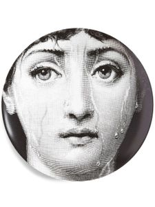 Fornasetti assiette décorative Variazioni n.243 - Noir