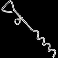 Pawise Spiral Aanlegpin - 8mm x 0,40m