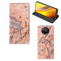 Xiaomi Poco X3 Pro | Poco X3 | Standcase | Marmer Oranje