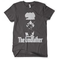 The Godfather print t-shirt - grijs - heren - katoen - officiele film merchandise kleding