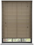 Aluminium jaloezie met koord - Mocca Metallic